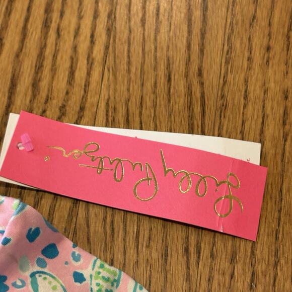 Lilly Pulitzer NEW UPF 50 Mini Sophie Ruffle Dress Large 10-12 MANDEVILLA BABY - Picture 8 of 10